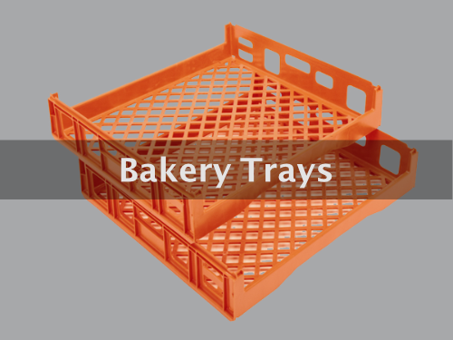 Reusable Plastic Bakery Trays and food handling trays FDA Approved