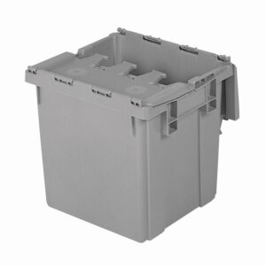 15" x 14" x 13" Attached Lid Container