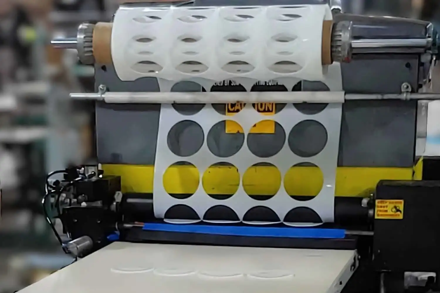 Die cut HDPE for automotive application